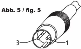 Ersa ANALOG 60 - Heizkörperwechsel / Austausch der Anschlussleitung (Abb. 6) - 1