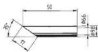 Ersa ANALOG 60 - Verstärkte ERSADUR-Dauerlötspitzen ERSADUR reinforced soldering tips - 2