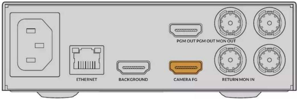 Blackmagic Design Ultimatte 12 - Collegare la camera per il primo piano - 1