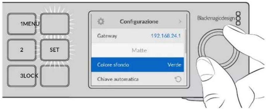 Blackmagic Design Ultimatte 12 - Menu LCD - 2
