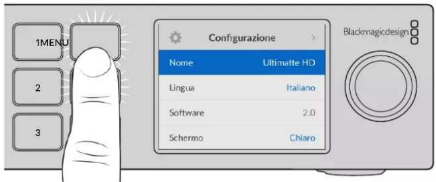 Blackmagic Design Ultimatte 12 - Menu LCD - 1