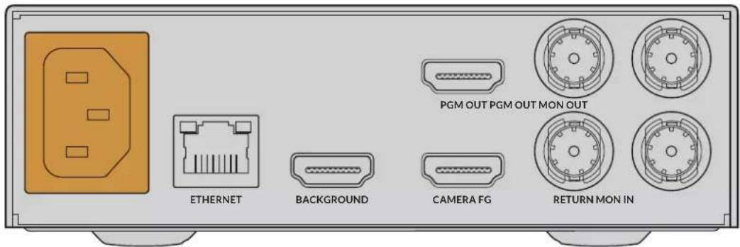 Blackmagic Design Ultimatte 12 - Brancher l'alimentation - 1