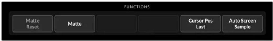 Blackmagic Design Ultimatte 12 - Section Functions - 1