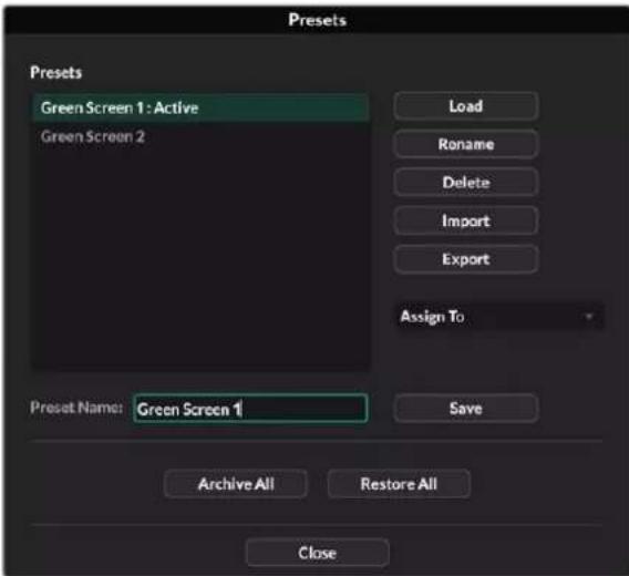 Blackmagic Design Ultimatte 12 - SETTINGS - 1