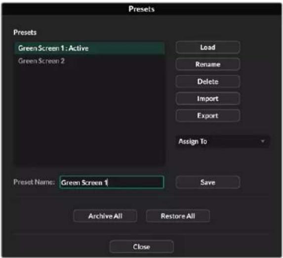 Blackmagic Design Ultimatte 12 - SETTINGS - 3