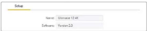 Blackmagic Design Ultimatte 12 - Ventana de configuración - 2