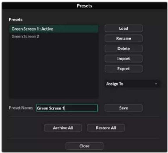 Blackmagic Design Ultimatte 12 - SETTINGS - 3