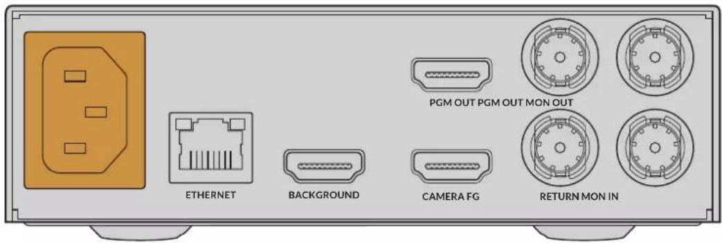 Blackmagic Design Ultimatte 12 - Plugging in Power - 1