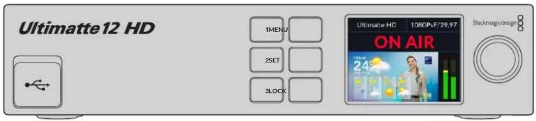 Blackmagic Design Ultimatte 12 - Pa6ota c nepeDnei paHeIbU O npRaBLeHnIy - 1