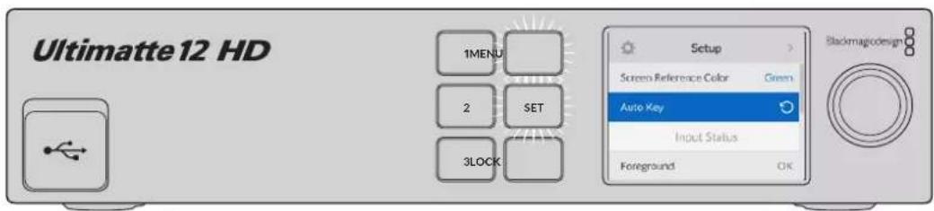 Blackmagic Design Ultimatte 12 - Setting the Auto Composite - 1