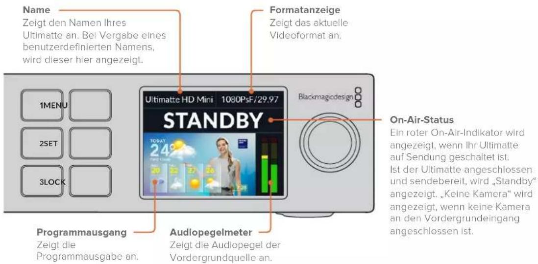 Blackmagic Design Ultimatte 12 - LC-Display - 1