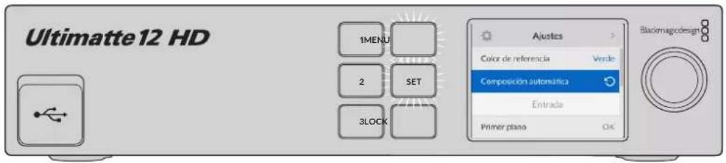 Blackmagic Design Ultimatte 12 - Configuración de la composión automática - 1