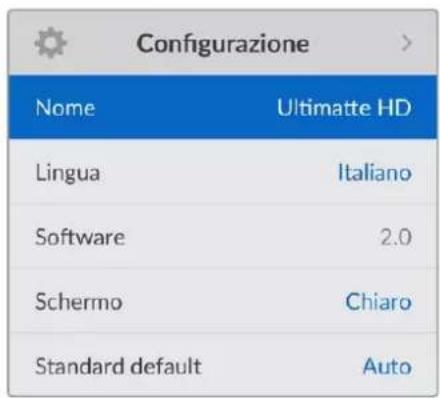 Blackmagic Design Ultimatte 12 - Menu LCD - 4