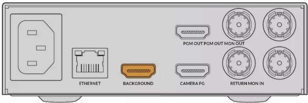 Blackmagic Design Ultimatte 12 - Collegare lo sfondo - 1