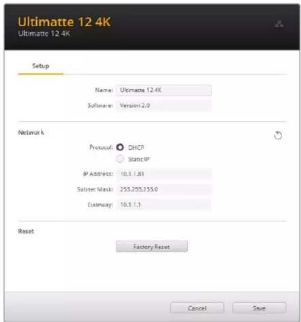 Blackmagic Design Ultimatte 12 - yctahOBka IP-aDpeca - 1