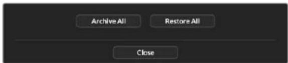 Blackmagic Design Ultimatte 12 - 恢复存档 - 1