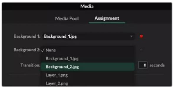 Blackmagic Design Ultimatte 12 - Utiliser la bibliothèque de medias - 2