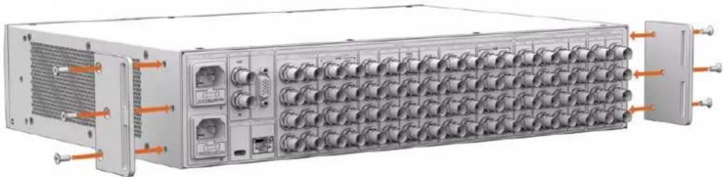 Blackmagic Design Ultimatte 12 - Installing Chassis Bumpers - 1