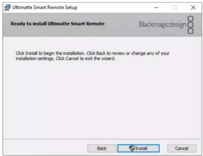 Blackmagic Design Ultimatte 12 - Instalación de Ultimatte Smart Remote Setup - 2