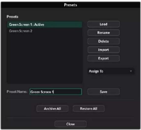 Blackmagic Design Ultimatte 12 - SETTINGS - 3