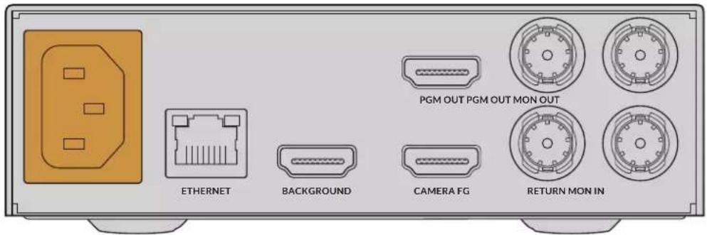 Blackmagic Design Ultimatte 12 - Anschlieben an das Stromnetz - 1