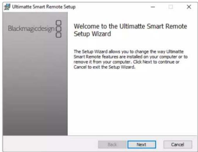 Blackmagic Design Ultimatte 12 - YctaHOBka yTnIITbI Ultimatte Smart Remote Setup - 1