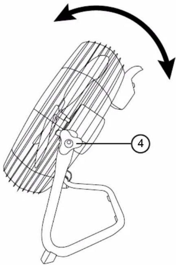 Duronic FN16 - ADJUSTING THE ANGLE - 1