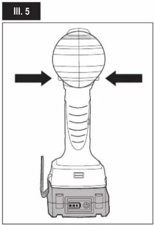 Toolcraft ASBS-800 - a) Réglage du sens de rotation - 3