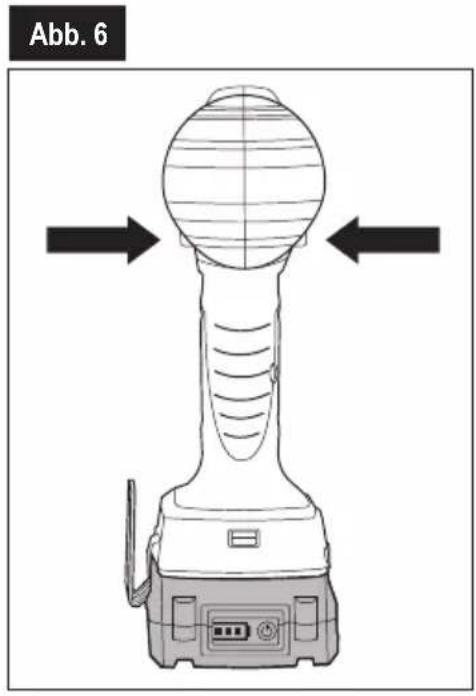 Toolcraft ABS-800 - a) Réglage du sens de rotation - 3