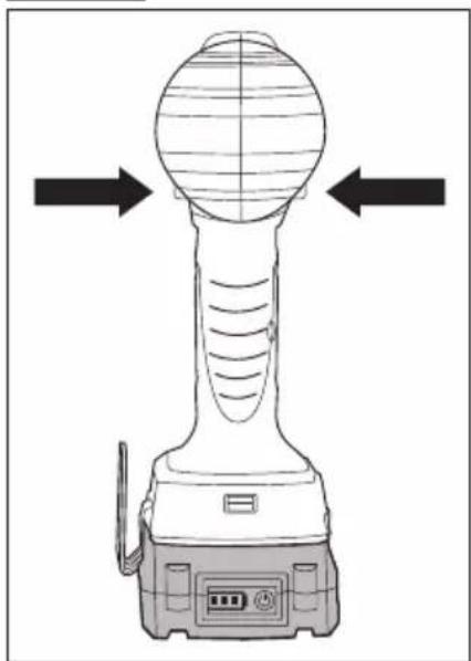 Toolcraft ASS-900 - a) Réglage du sens de rotation - 2