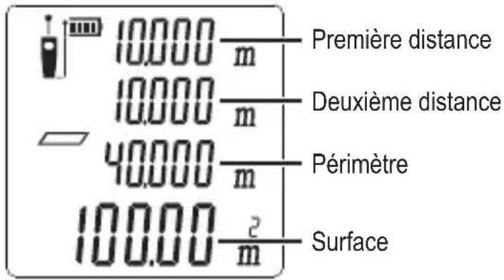 Toolcraft LDM X40 - Mesure de surface - 1