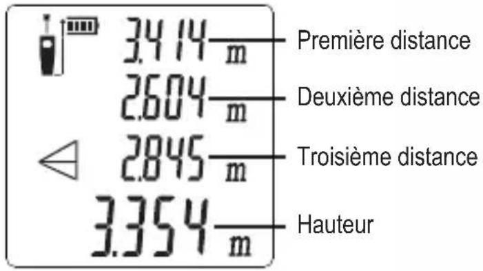 Toolcraft LDM X40 - b) Avec trois points de référence - 2