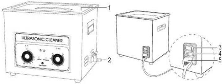 Toolcraft USC-130 - Losse onderdelen - 1