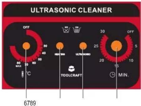 Toolcraft USC-450 - Pièces détachées - 2