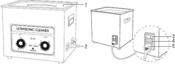 Toolcraft USC-450 - Pièces détachées - 1
