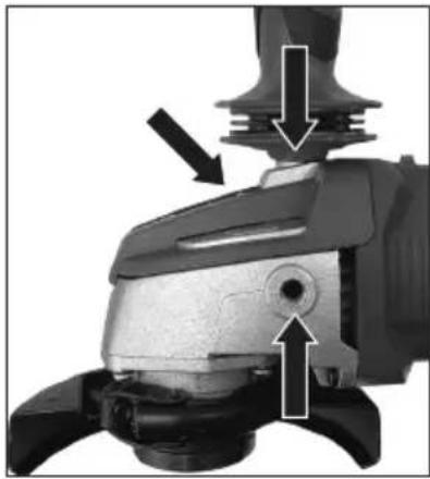 Toolcraft WSS-100 - d) Fixation / remplacement des disques - 4