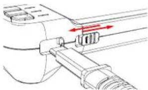 VOLTCRAFT BS-701SE+IP - Connecting the gooseneck - 1