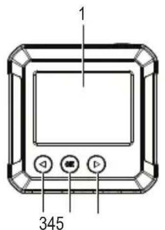 VOLTCRAFT WBP-90 - Bedienings- en display-elementen - 1