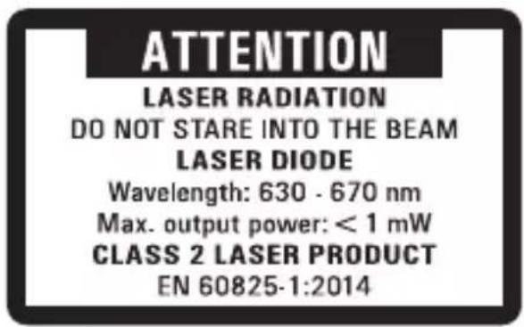 VOLTCRAFT IR 650-16D - b) Laser - 2