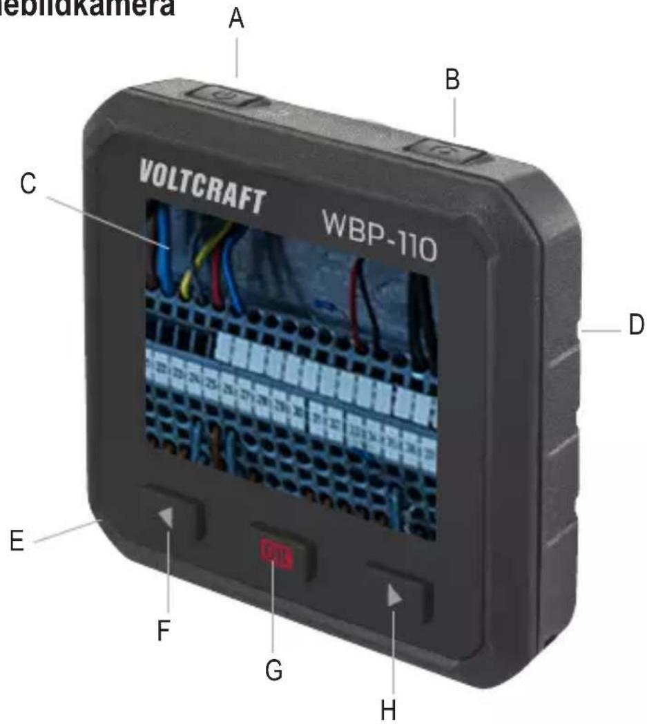 VOLTCRAFT WBP-110 - Bedien- und Anzeigeelemente - 1