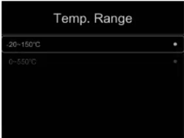 VOLTCRAFT WBP-110 - Temperaturbereich - 1