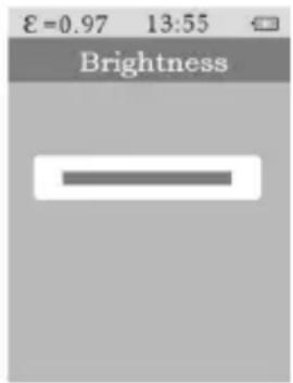 VOLTCRAFT WB-100 - j) DISPLAY Menu (LED Brightness) - 1
