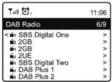 Renkforce RF-IRDAB-RETRO1 - Recherchez la station radio DAB - 1