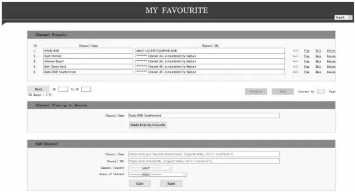 Renkforce RF-IRDAB-RETRO1 - Administration directe via le navigateur - 1
