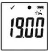 VOLTCRAFT DL-250V - b) LC display indication - 1