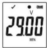 VOLTCRAFT DL-250V - f) Lesen der minimalen/maximalen Messwerte - 6