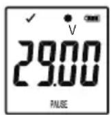VOLTCRAFT DL-250V - e) Aktivieren/Deaktivieren der Grenzwertalarm-Pause-Funktion - 4