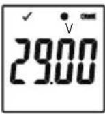 VOLTCRAFT DL-250V - b) LC display indication - 2