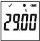 VOLTCRAFT DL-250V - b) Anzeigen am LC-Display - 2