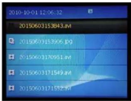 Extech HDV540 - Indicateurs de fichiers et de dossiers : - 2